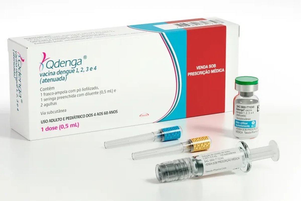 Chegam ao Brasil as primeiras doses da vacina contra a dengue