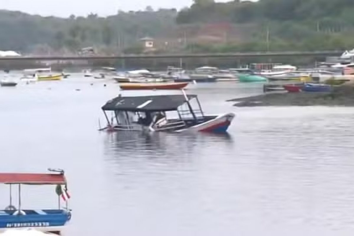 Marinha investiga transporte irregular em naufrágio na Bahia