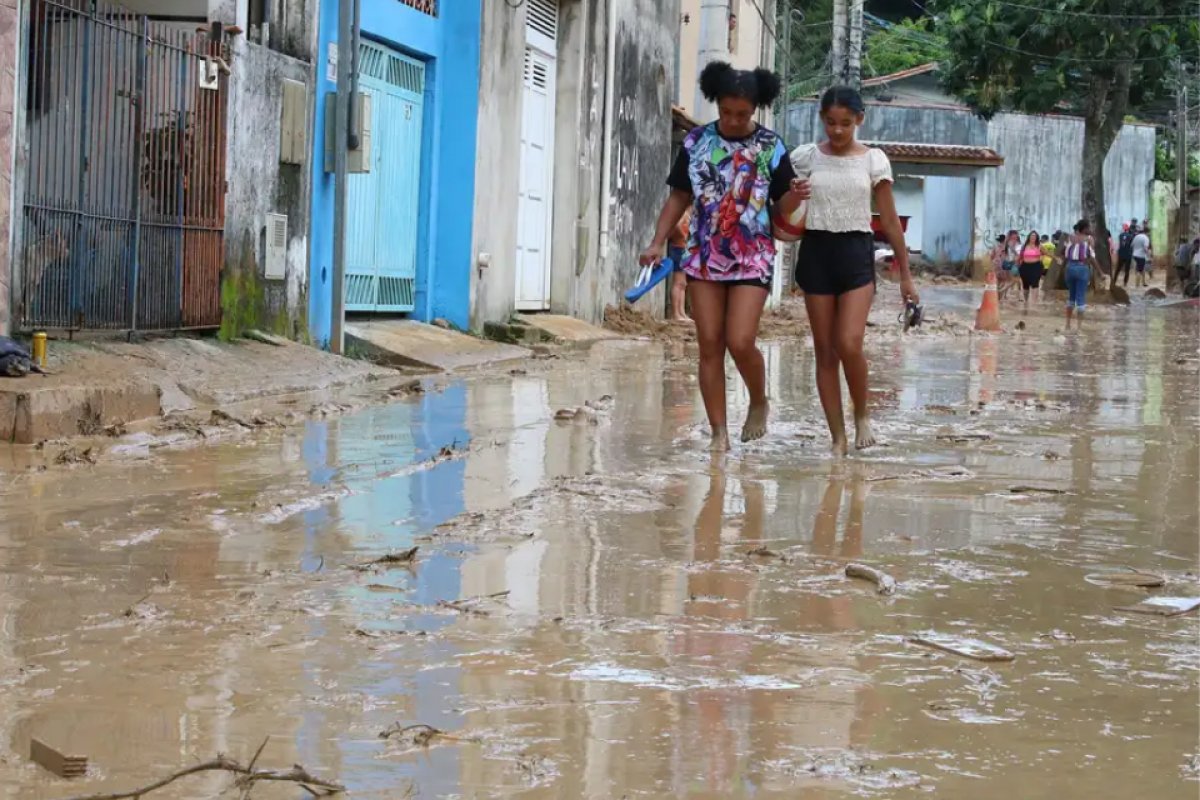 Chuvas causaram a morte de mais de 4.000 pessoas no Brasil em 31 anos