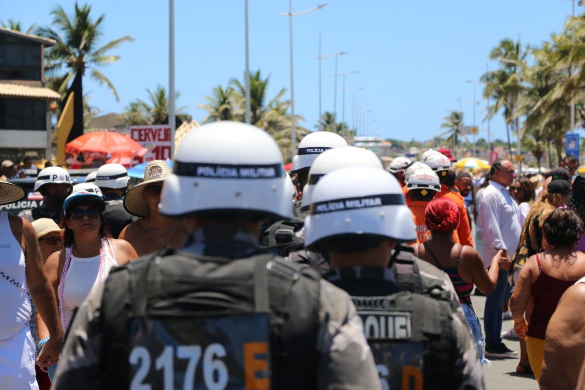 Lavagem de Itapuã tem segurança reforçada com 566 policiais e bombeiros  