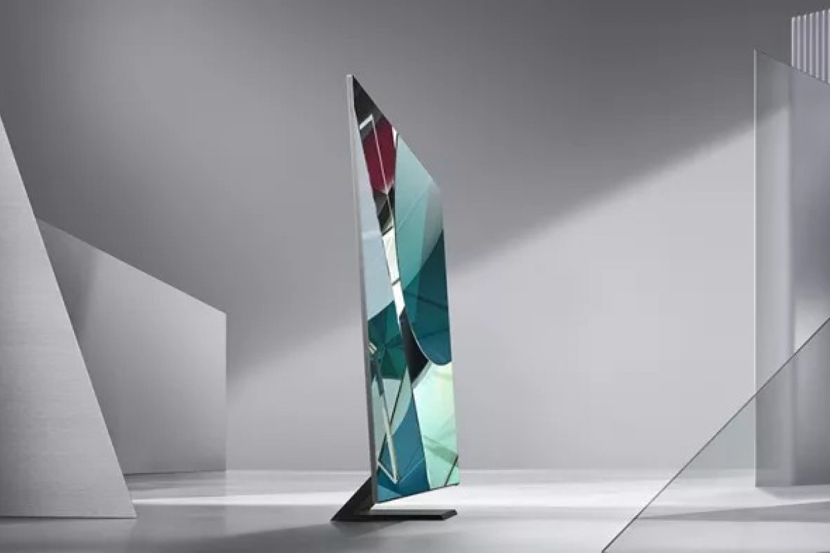 Samsung revela novo televisor QLED 8K com tela "quase infinita"