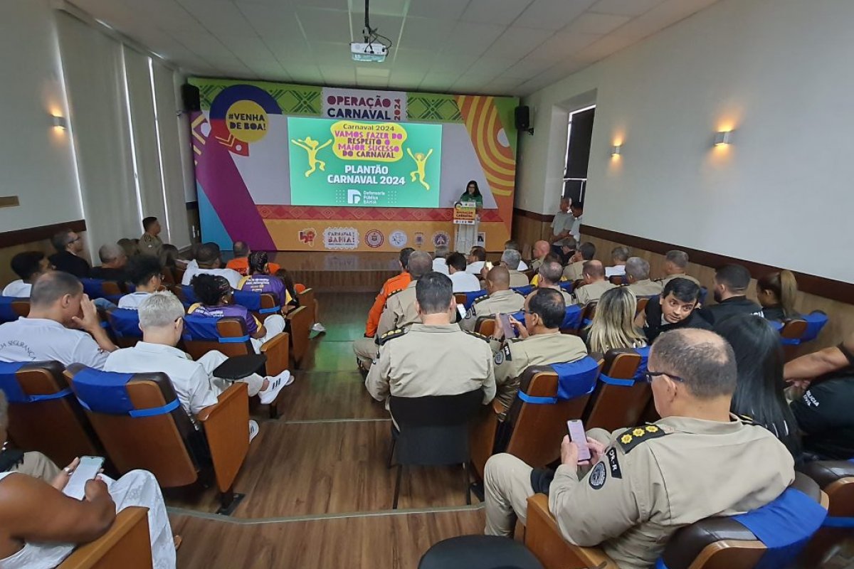 Carnaval 2024: Defensoria apresenta balanço de atuação do 1º dia de folia 