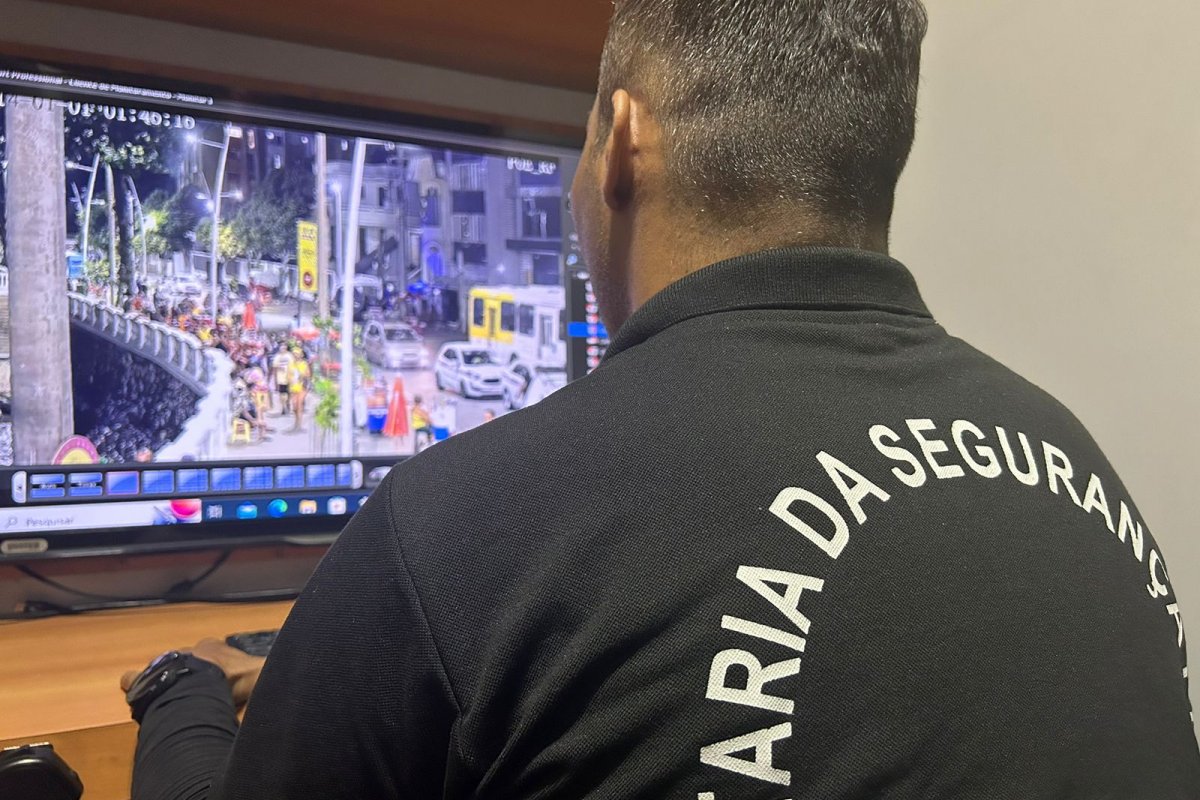 Assaltante é o primeiro foragido da Justiça capturado com auxílio do Reconhecimento Facial no Carnaval de Salvador 2024