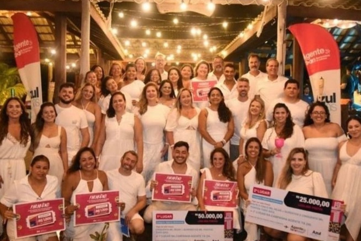 3ª edição da campanha de vendas Agente Tá On, da Azul Viagens agita Baixio. Confira os premiados!