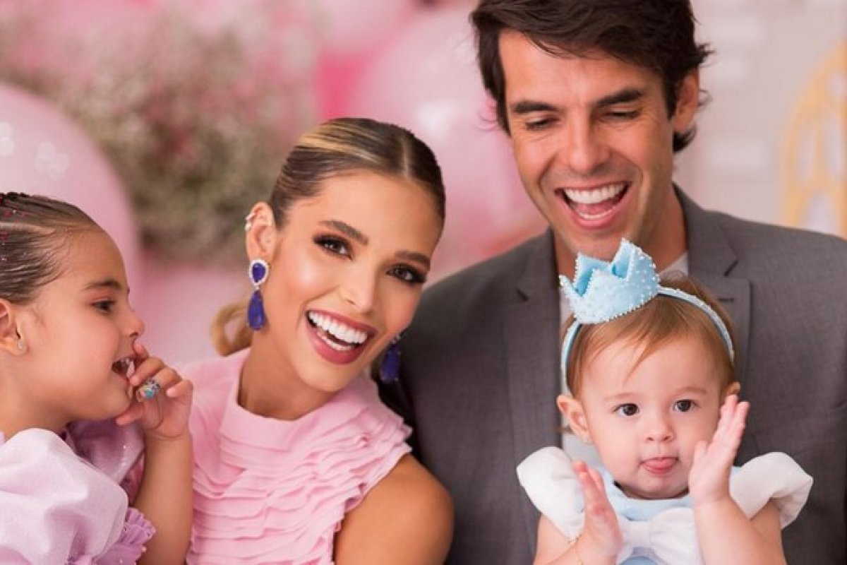 Carol Dias e Kaká celebram aniversário de 1 ano da filha caçula!