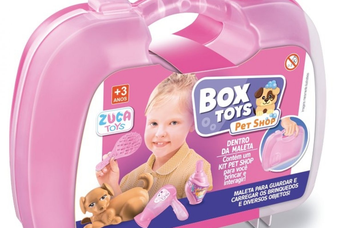 Zucatoys lança maletas de brinquedos temáticos! 