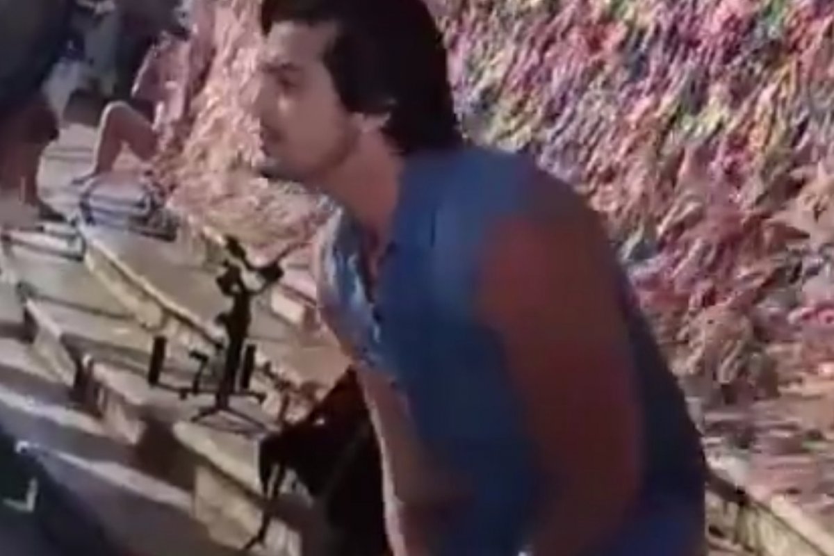Luan Santana grava imagens para o novo clipe na Igreja do Bonfim 