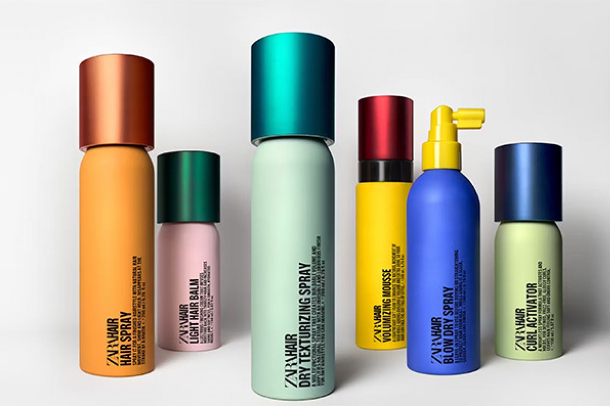 Depois de lançar sua linha de maquiagem, Zara apresenta linha de produtos para os cabelos! 
