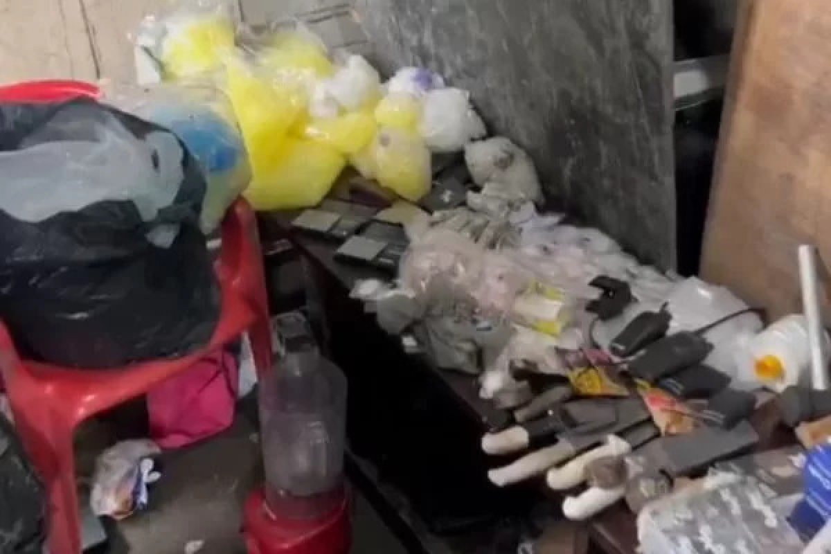 "Casa bomba" é encontrada pela Polícia Militar Ambiental em Santos