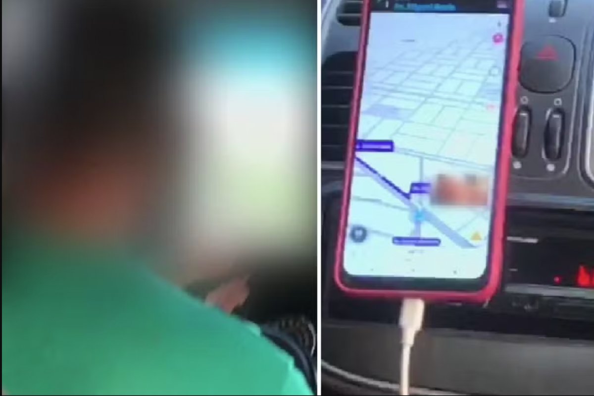 Passageira flagra motorista assistindo vídeo impróprio durante viagem