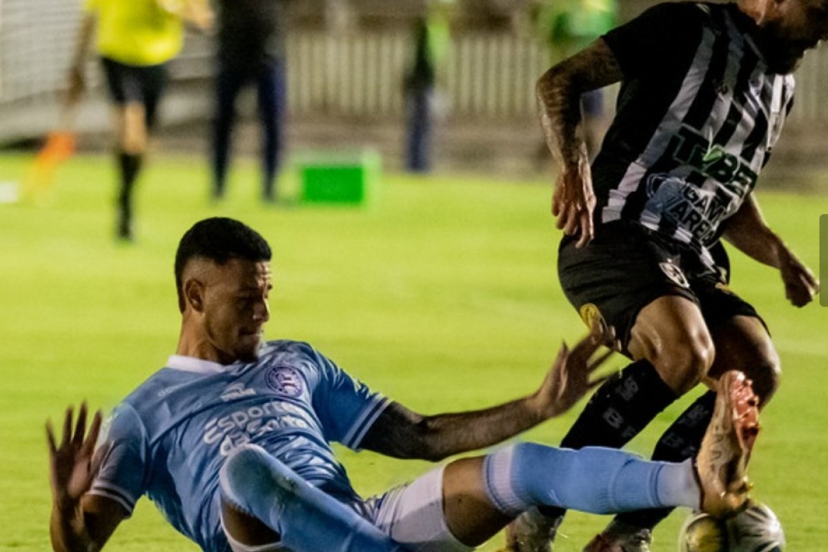 Com reservas e já classificado, Bahia é goleado pelo Botafogo-PB no fim da primeira fase da Copa do Nordeste