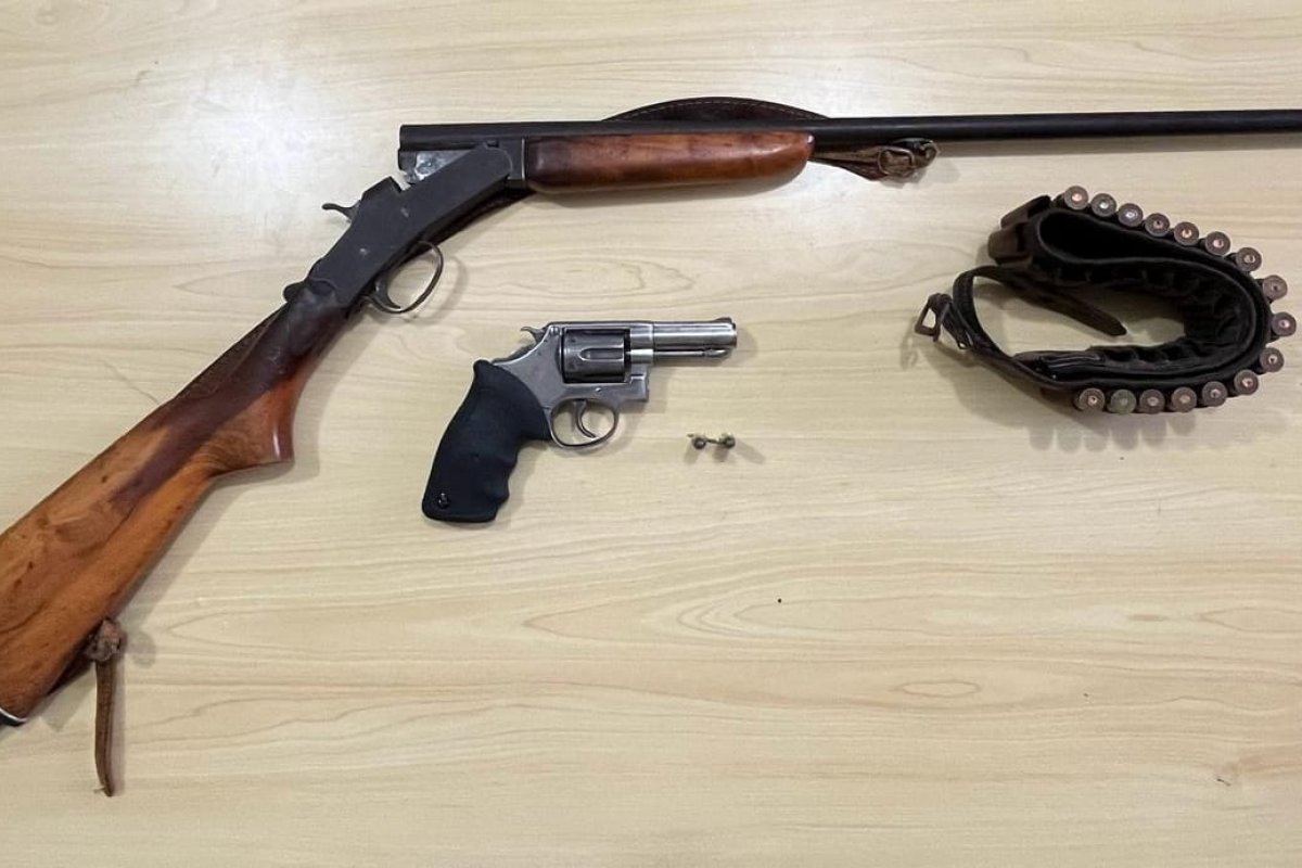 Em 30 minutos, duas armas são apreendidas em Casa Nova 