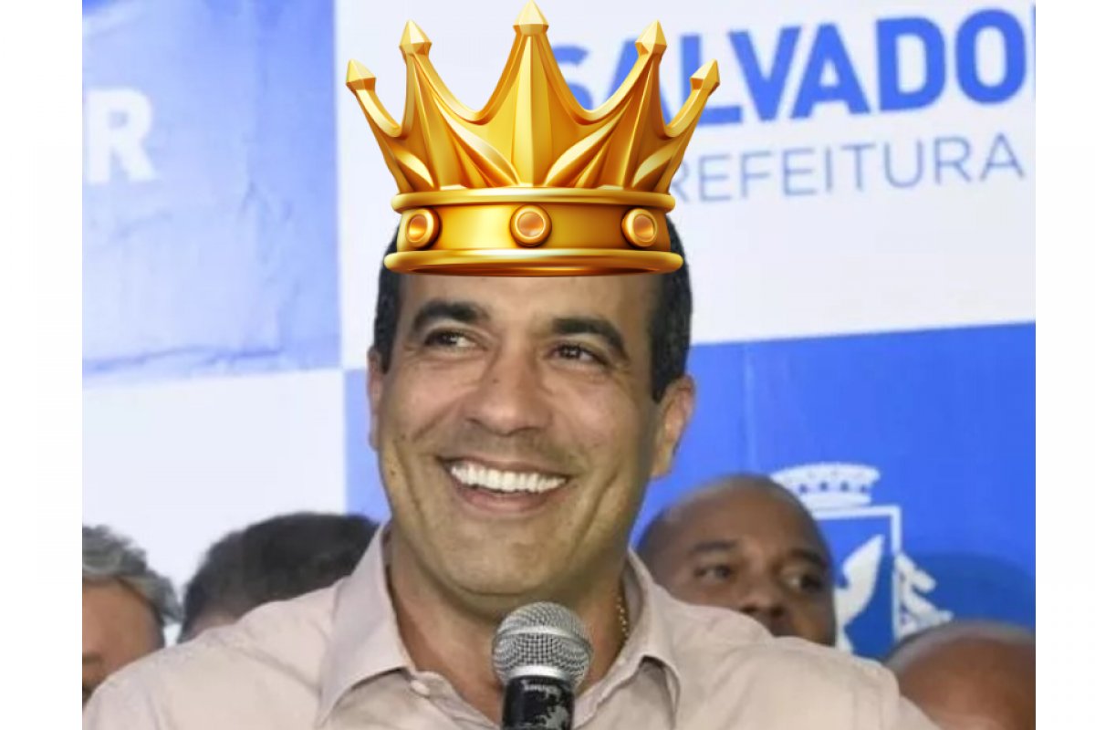 Bruno:  O "majestade" da miséria! E nem é "de mentira"!