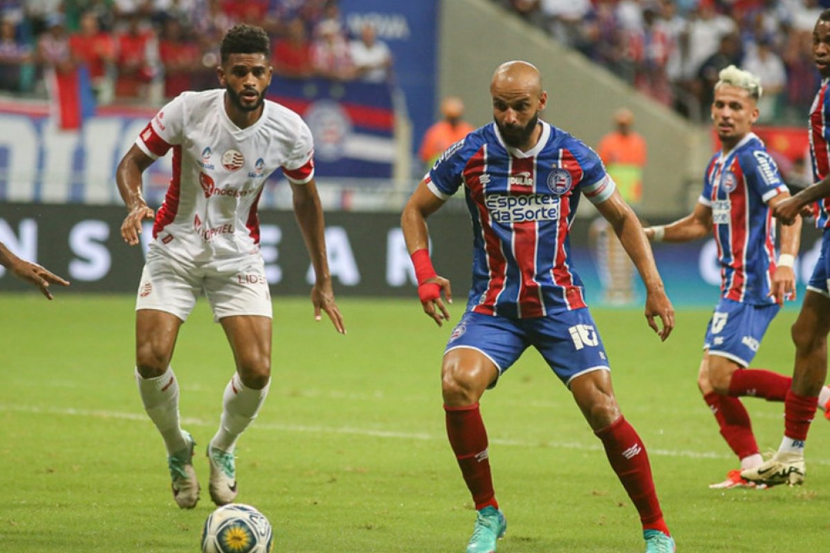 Vídeo: Bahia vence Náutico na Fonte Nova e avança para semis da Copa do Nordeste; confira os gols do jogo 