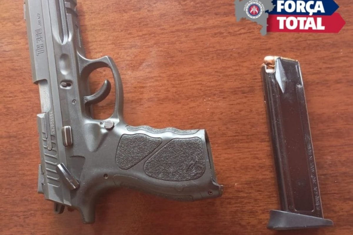 Homem é preso com arma de fogo em São Marcos