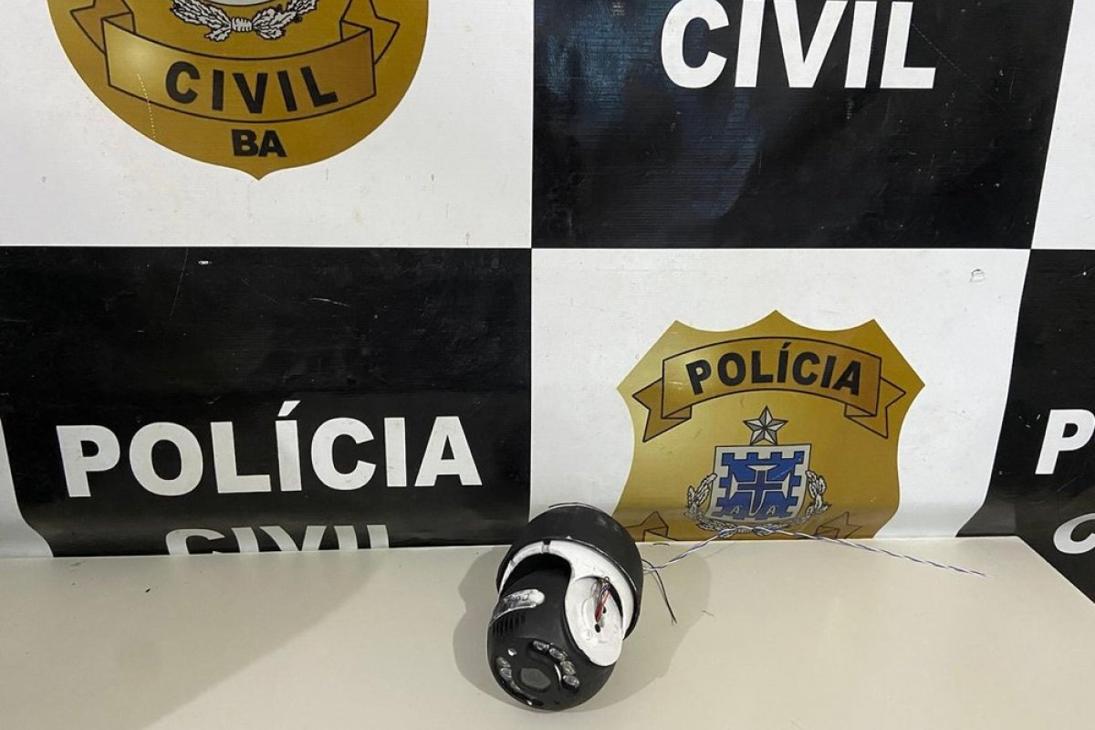 Câmera clandestina é apreendida em operação da Polícia Civil em Eunápolis