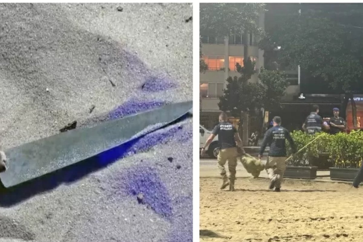 Operação acha facas enterradas nas areias de Copacabana antes de show de Madonna