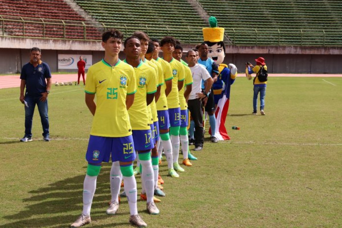 CBF oficializa a participação da Seleção Brasileira sub-15 na Copa 2 de Julho 2024