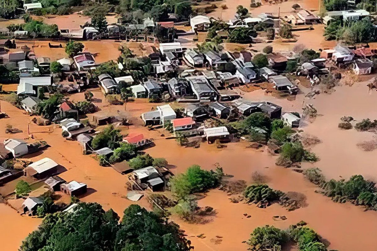 Volume de chuvas extremas no RS deve aumentar 60% até 2040, diz Inpe