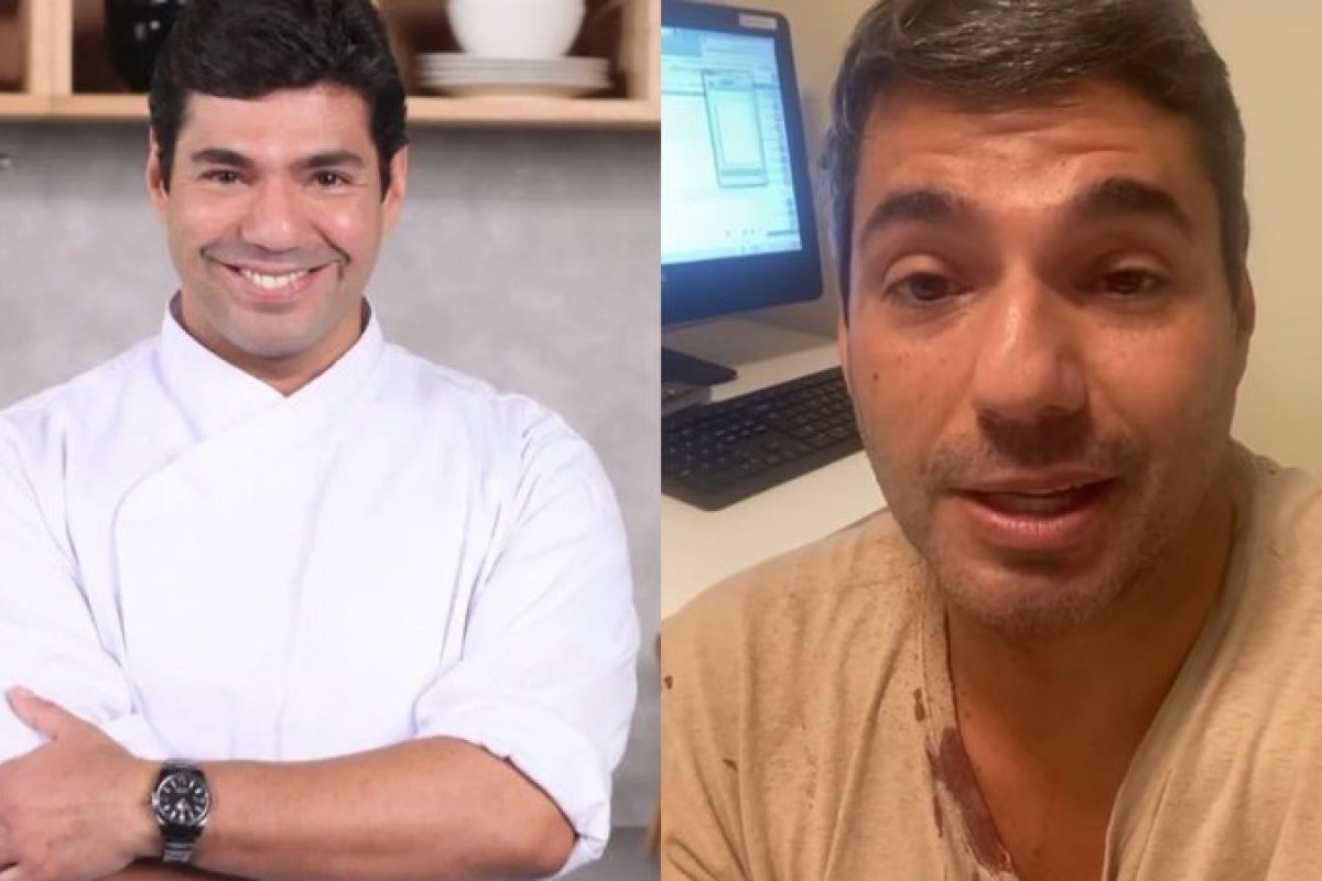 Chef Felipe Bronze é espancado após reagir a assalto! 