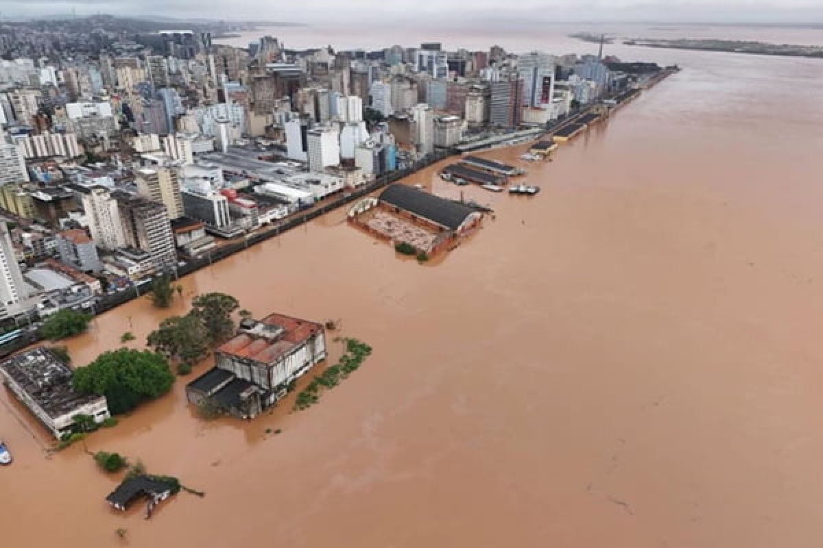 Guaíba pode bater recorde de novo e chegar a 5,5 metros, diz UFRGS
