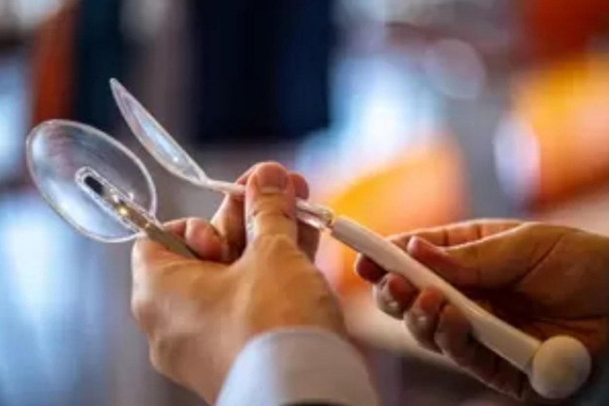 Colher elétrica que promete 'temperar' alimento sem utilizar  sal chega ao mercado!