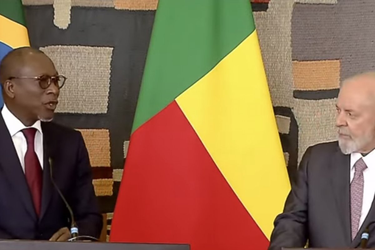 'Todos brasileiros afrodescendentes são beninenses', diz o presidente de Benim em visita ao Brasil 