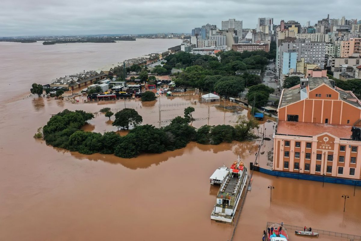 Após um mês, Guaíba volta a baixar no RS