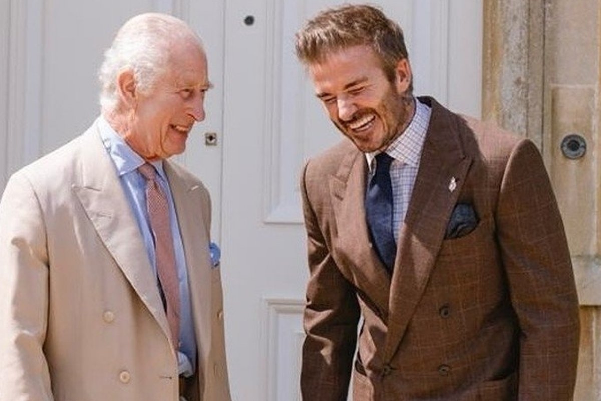 David Beckham é nomeado por  Rei Charles III como embaixador de sua principal instituição de caridade! 