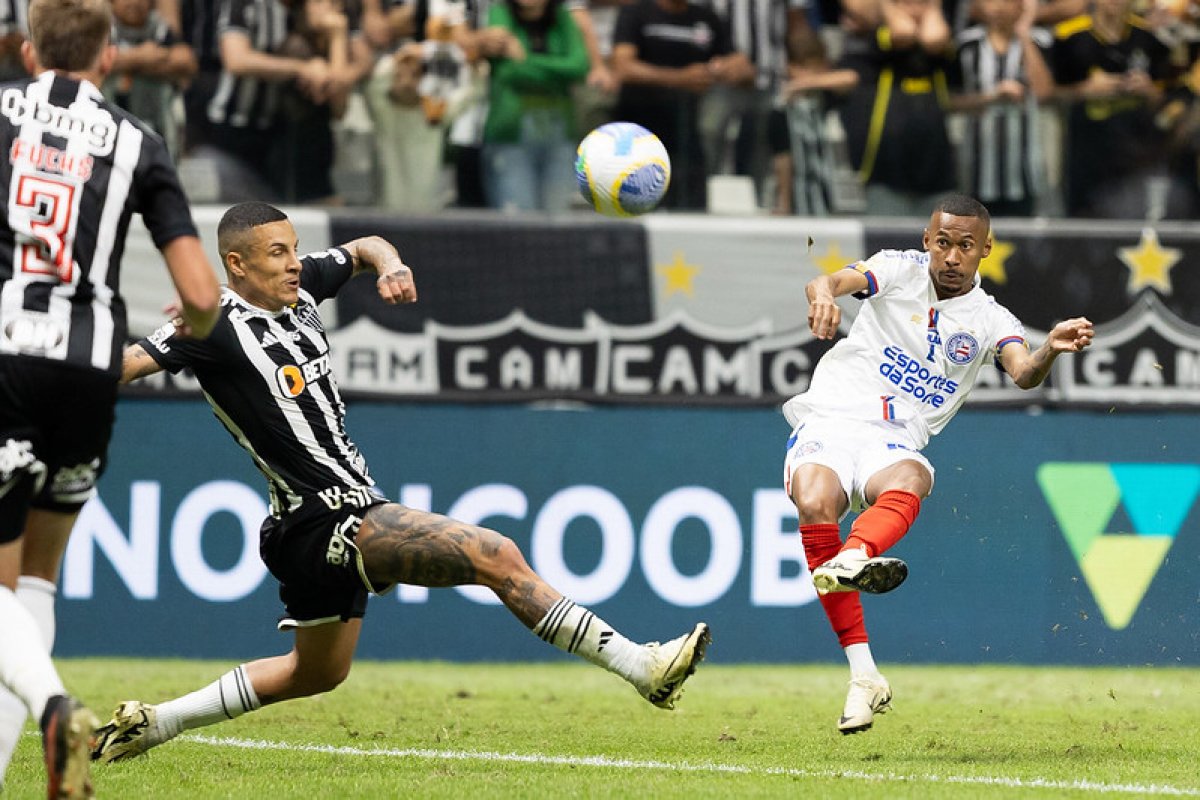 Vídeo: Bahia arranca empate com Atlético-MG e mantém invencibilidade na temporada; veja o gol Tricolor