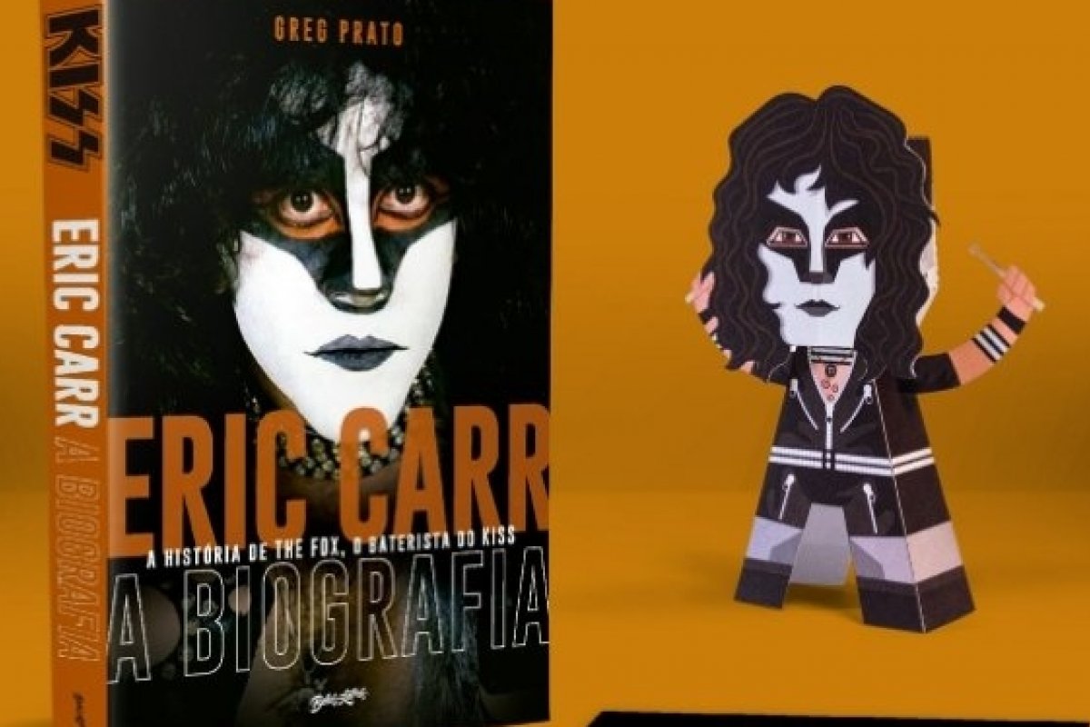 A história do baterista do Kiss chega ao Brasil em um livro inédito e revela os bastidores de disco polêmico! 
