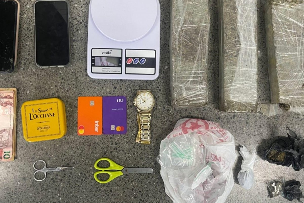 Homem é preso em flagrante com drogas no sul da Bahia 