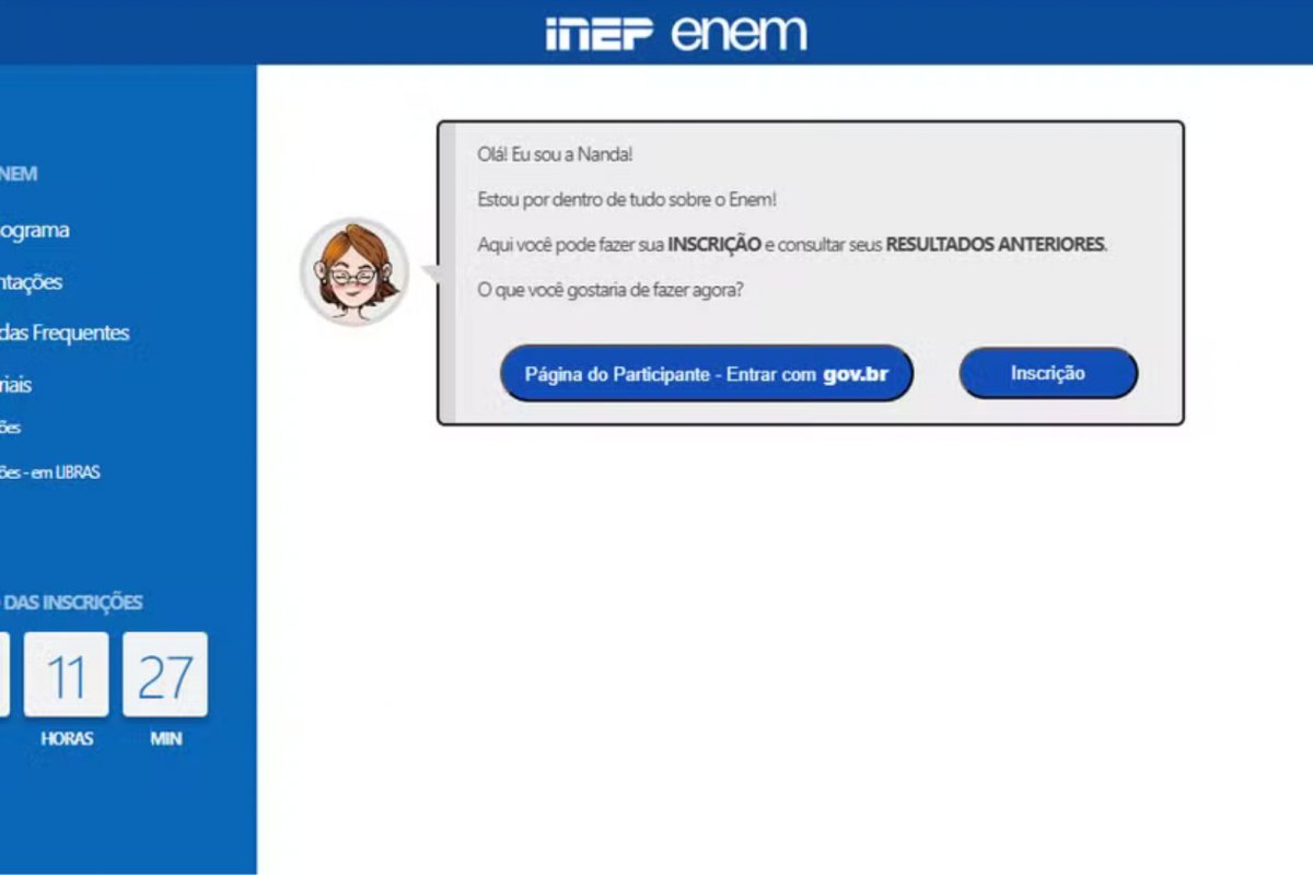 Prazo para inscrições no Enem 2024 encerra nesta sexta (7)
