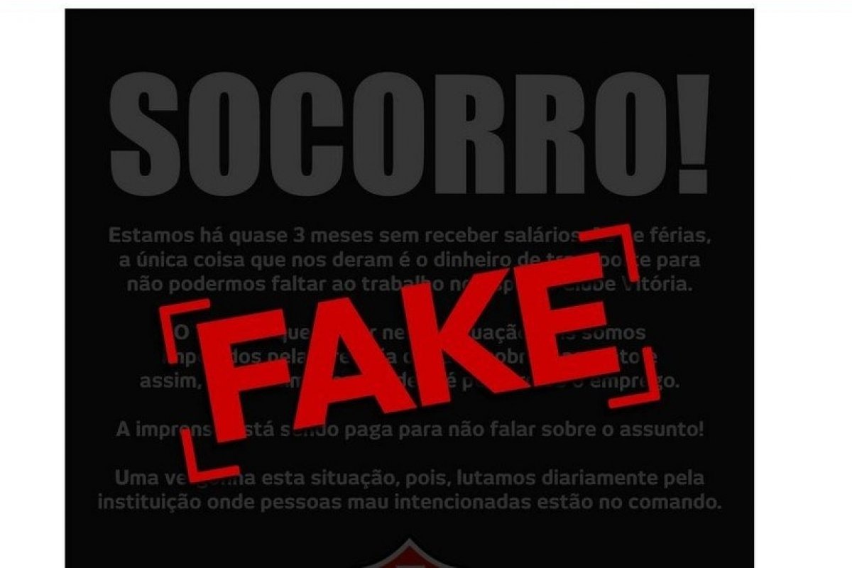 Funcionários do Vitória denunciam salário e férias atrasados 