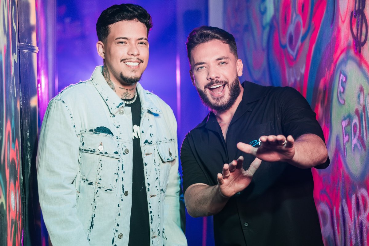 Wesley Safadão e Felipe Amorim se unem em "Novinha não chora"! 