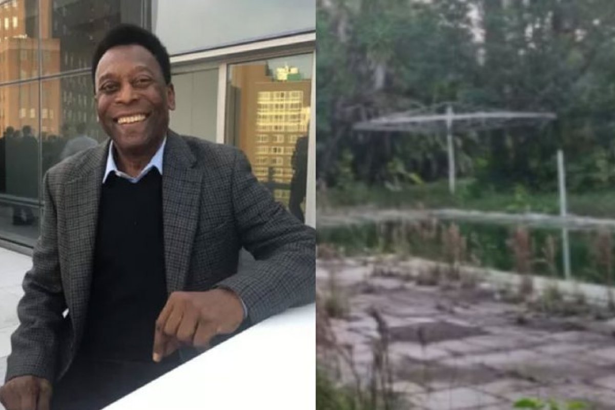 Mansão de Pelé no Guarujá é atacada por vândalos!  