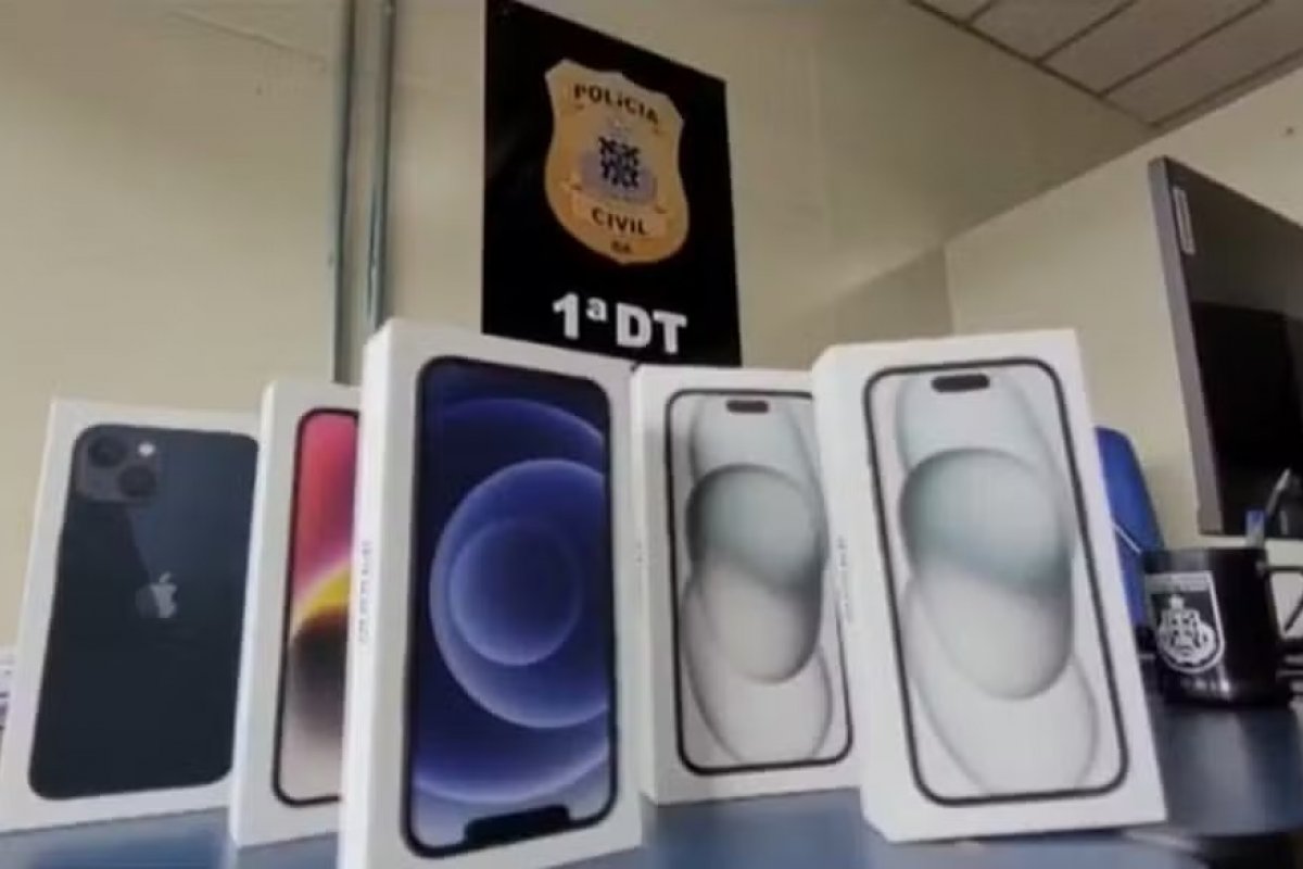 Após aplicarem 'golpe do cartão virtual' em compras de celulares, polícia da Bahia indicia 14 suspeitos 