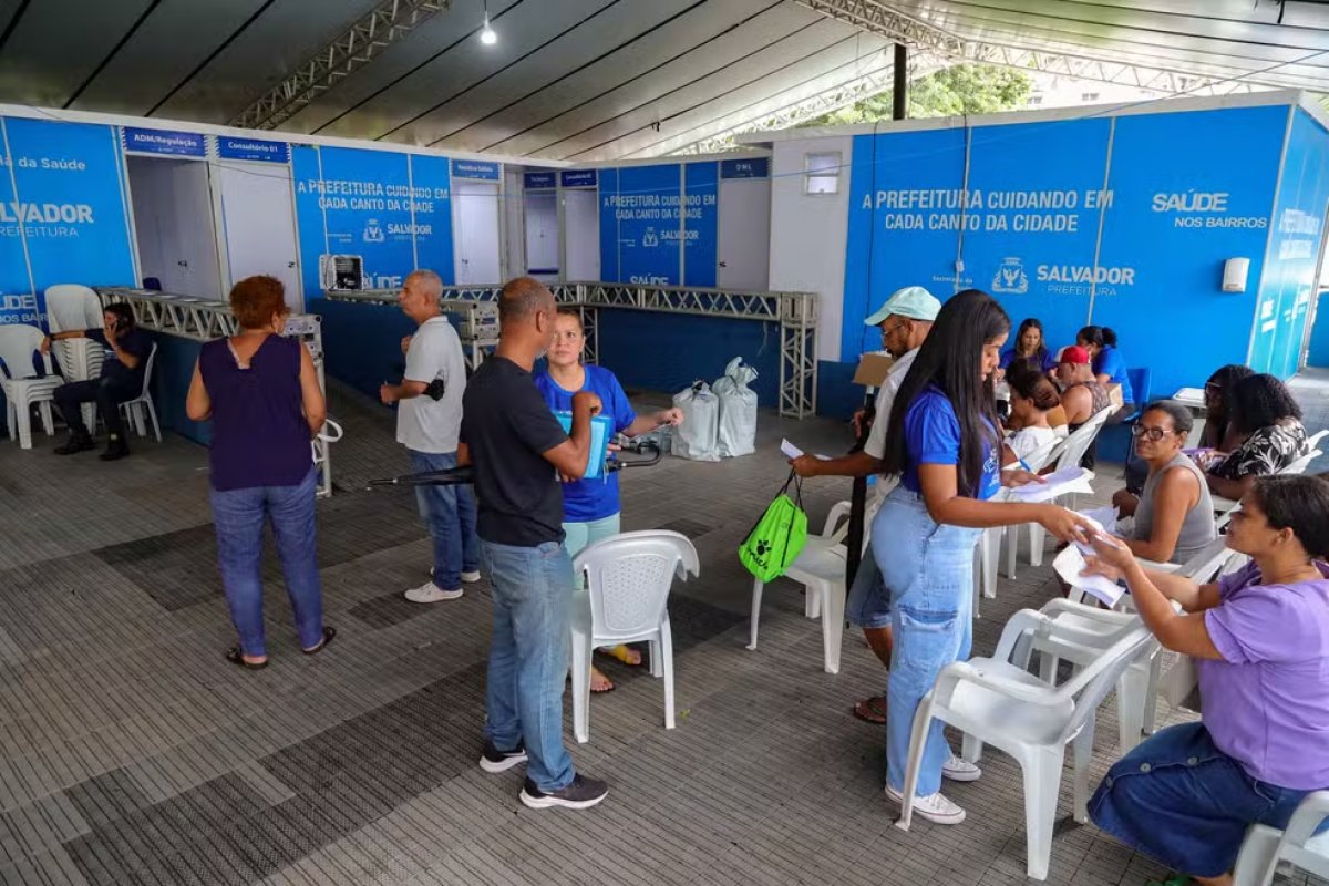 Programa Saúde nos Bairros chega ao bairro do Uruguai, em Salvador