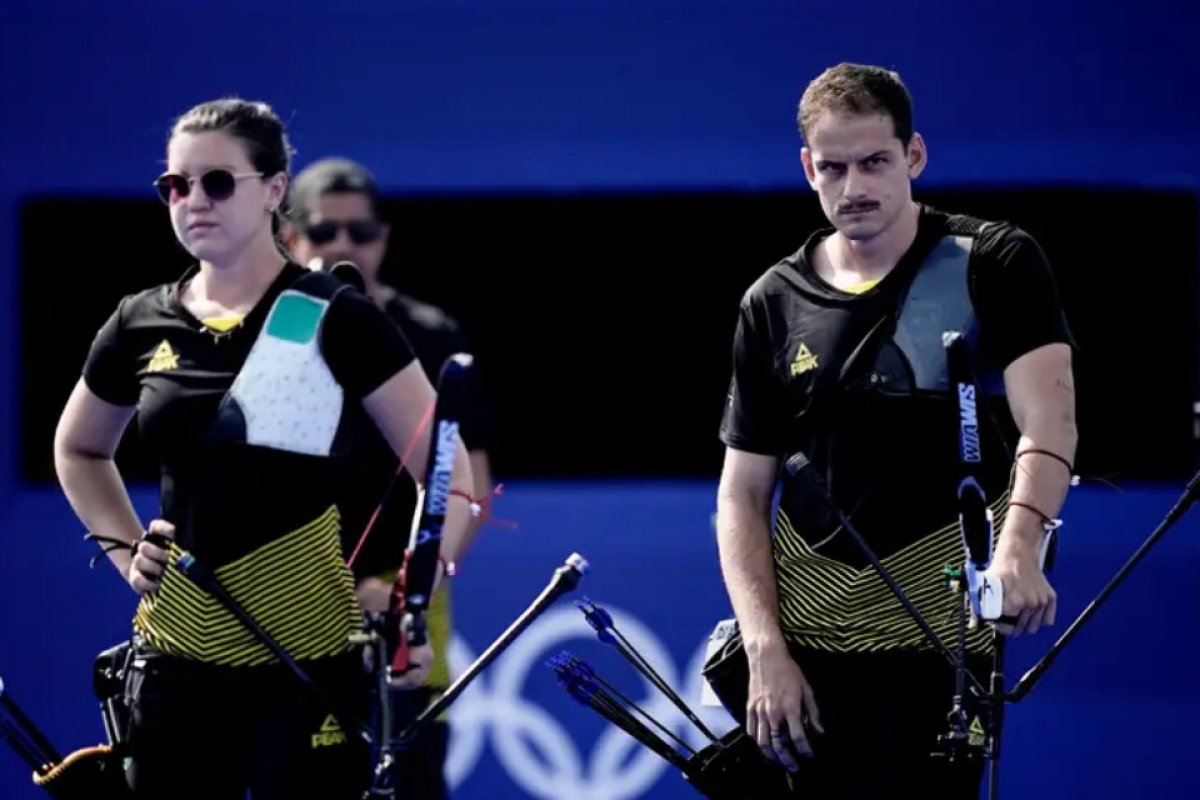 Brasil é eliminado na categoria mista do tiro com arco 