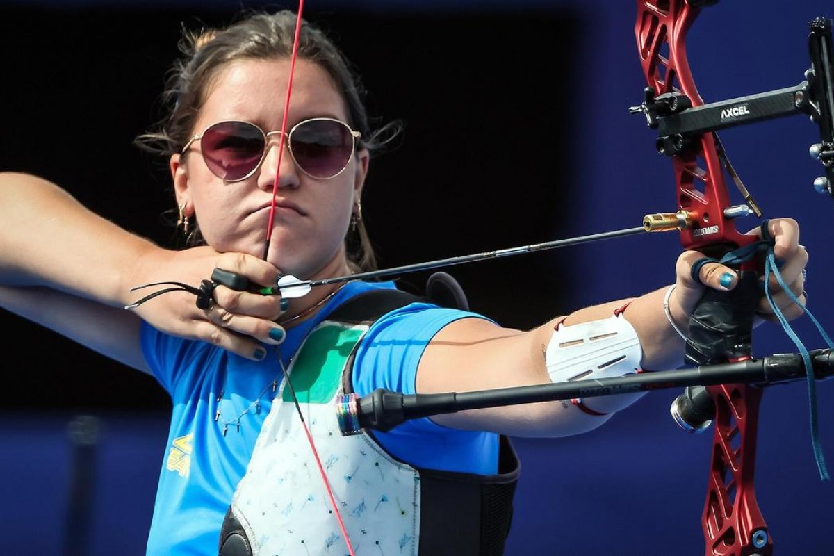 Ana Luiza Caetano se despede nas oitavas de final no Tiro com arco 