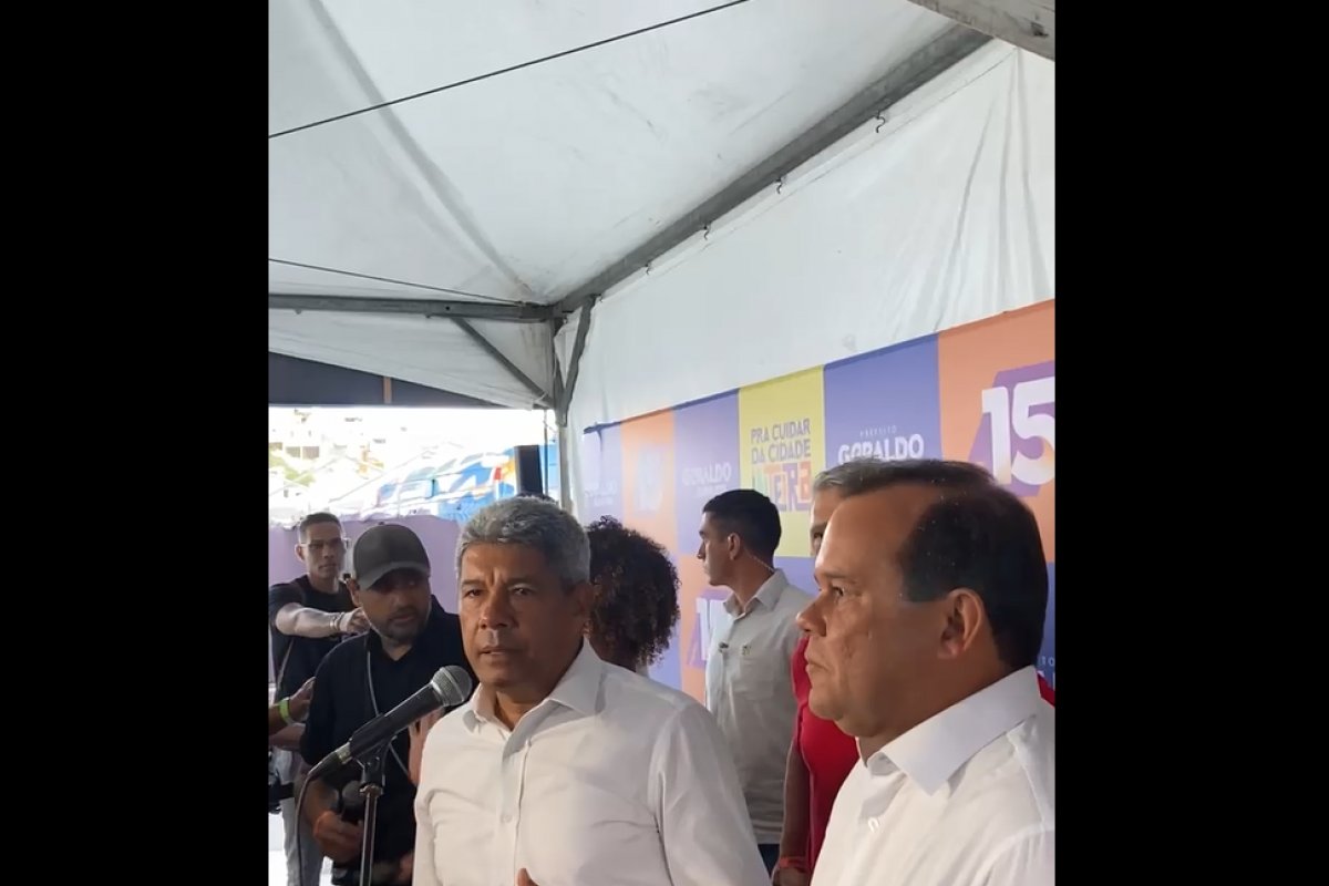 Vídeo: "O Lula tem 27 estados para ir", diz Jerônimo sobre ausência de presidente em convenção de Geraldo Jr.