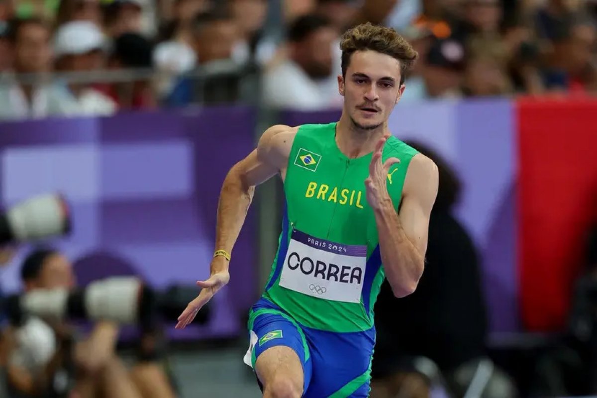 Renan Gallina chega à semifinal dos 200m