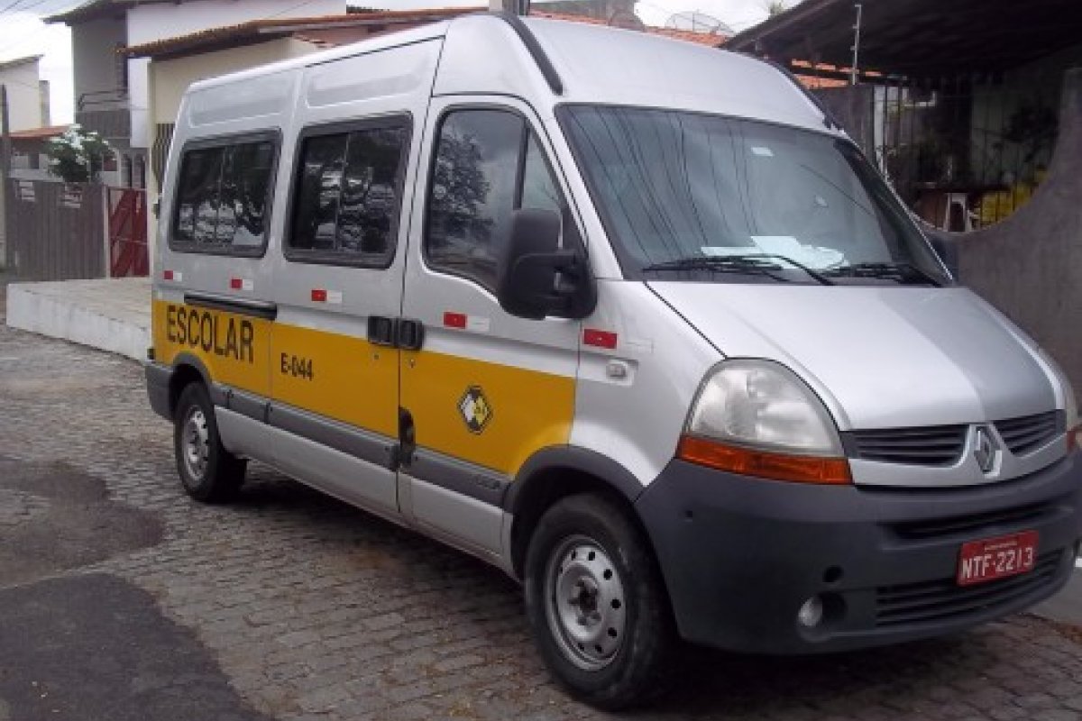 Vistoria nos veículos do transporte escolar começa nesta segunda (27) 