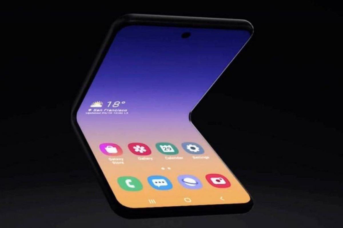 Samsung lança novo celular dobrável