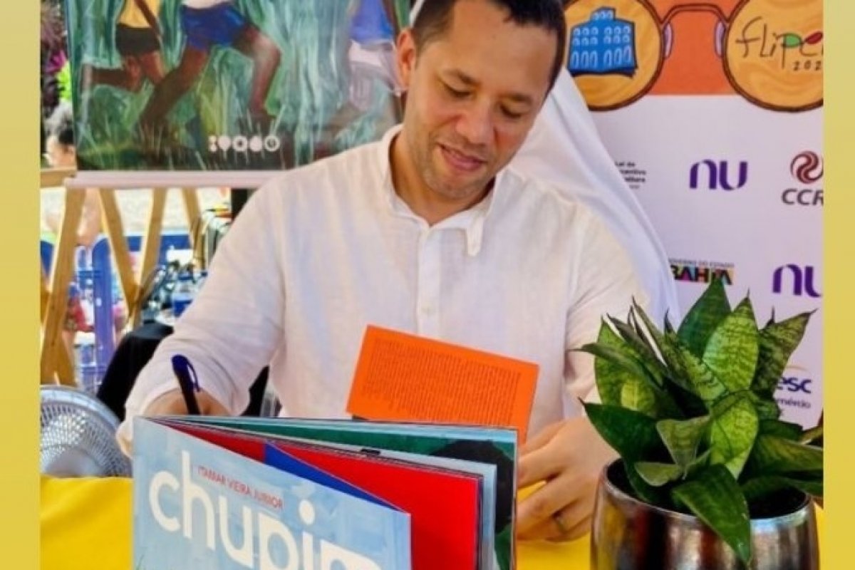 Escritor baiano Itamar Vieira Junior dá voz às crianças do campo e lança livro Chupim! 