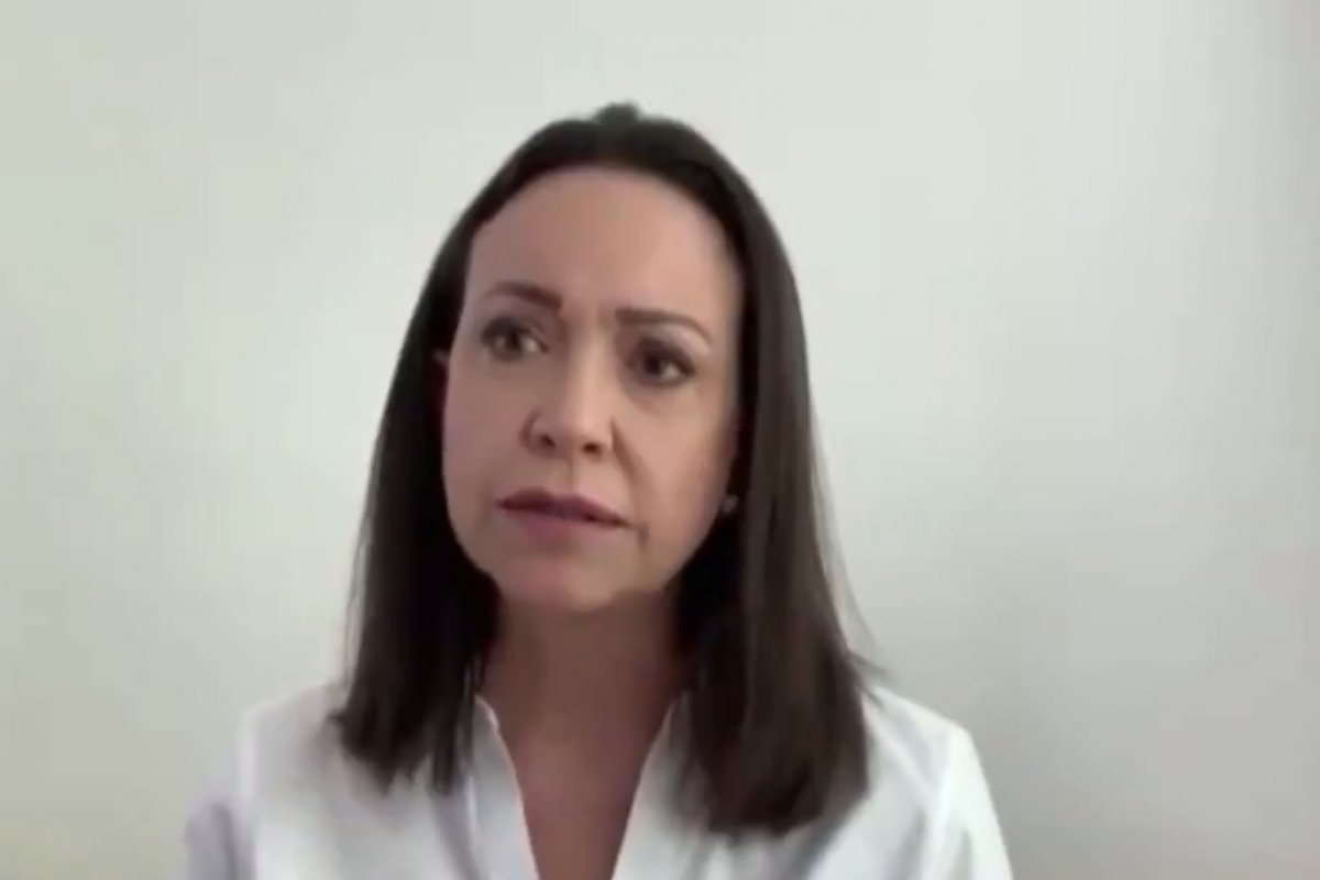  María Corina Machado rejeita proposta de novas eleições na Venezuela