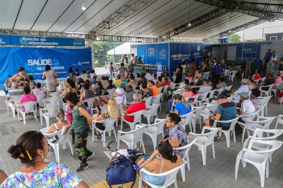 Programa Saúde nos Bairros, em Salvador, inicia atendimentos em Pirajá nesta segunda-feira (19)
