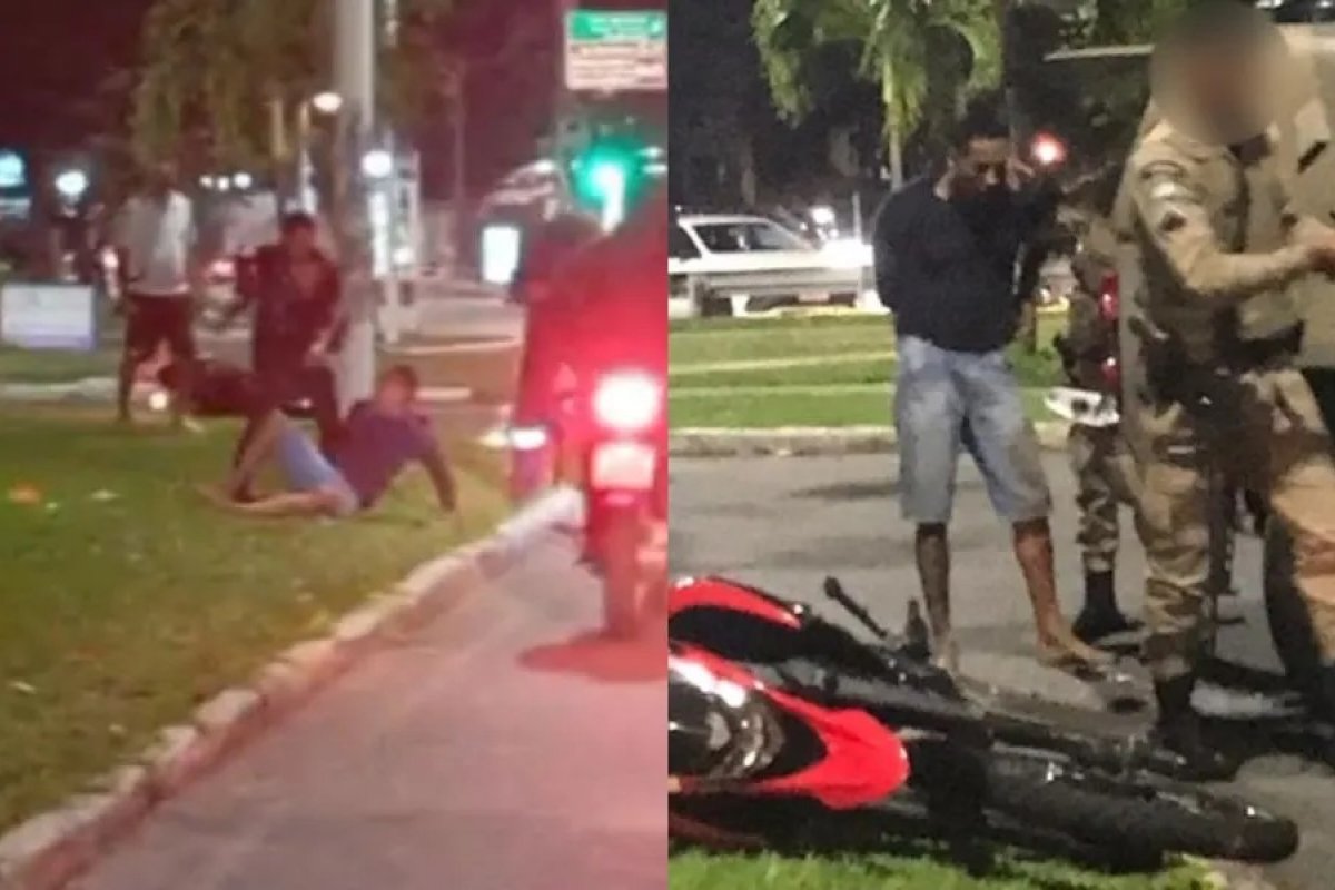 Motoboy é assaltado por dupla, persegue e alcança um dos criminosos em Salvador 