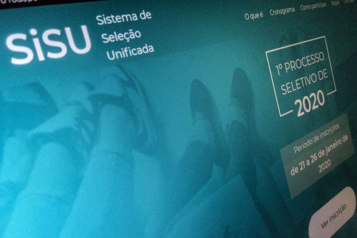 MEC afirma que cerca de 1,8 milhão de candidatos fizeram inscrição no Sisu