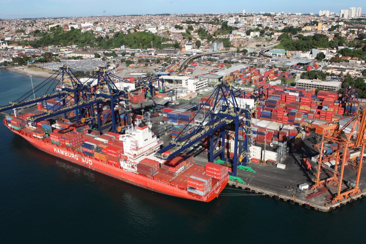 Exportações baianas registram queda de 9,8% em 2019